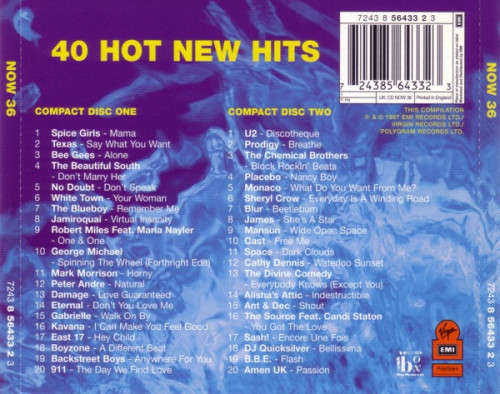 Various - Now That`s What I Call Music! 36 Double CD Import UK