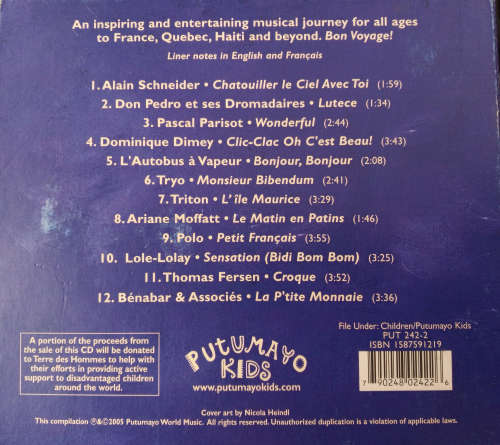Putumayo Various - French Playground CD Import