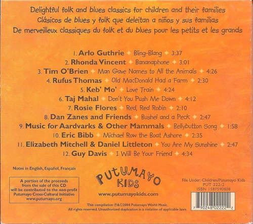 Putumayo Various - Sing Along With CD Import