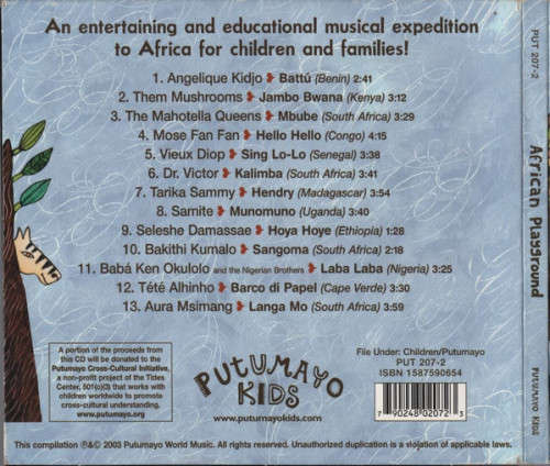 Putumayo Various - African Playground CD Import