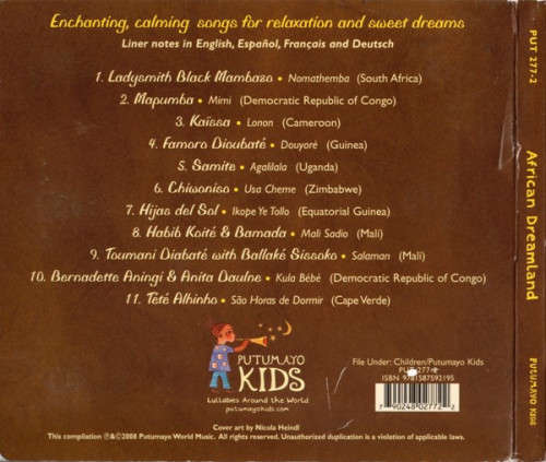 Putumayo Various - African Dreamland CD Import