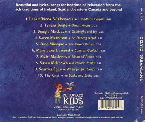 Putumayo Various - Celtic Dreamland CD Import Sealed