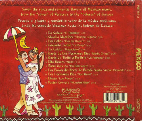 Putumayo Various - Presents Mexico CD Import