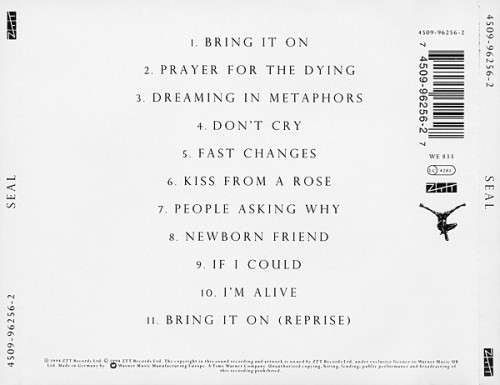 Seal - Seal CD Import