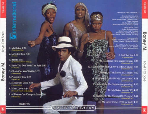 Boney M. - Love For Sale CD Import