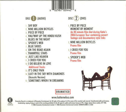 Katie Melua - Piece By Piece Double CD DVD Import