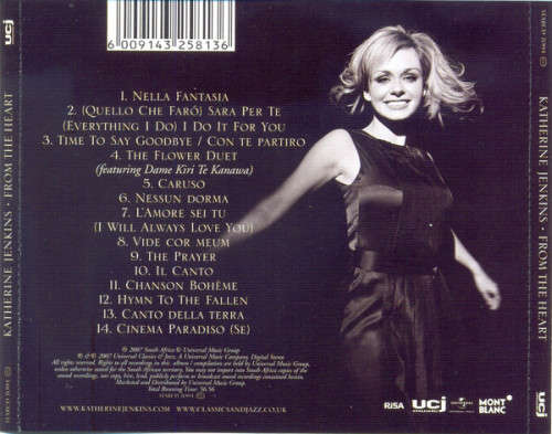 Katherine Jenkins - From the Heart CD