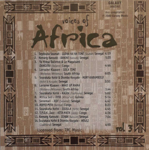 Various - Voices Of Africa Vol. 3 CD