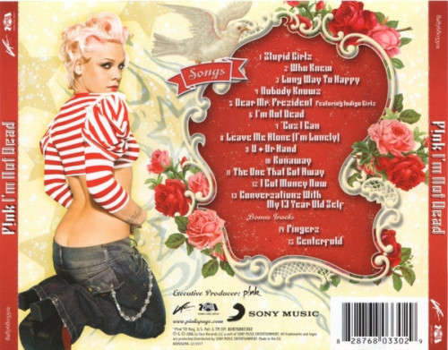 p!nk - I'm Not Dead CD Import