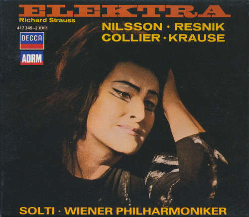 Richard Strauss - Nilsson, Resnik, Collier, Krause, Solti, Wiener Philharmoniker - Elektra Double CD