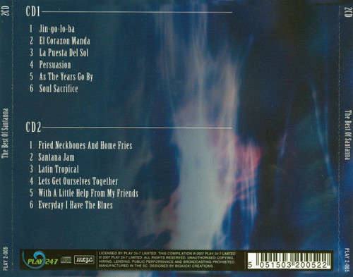 Santana - Best of Double CD Import