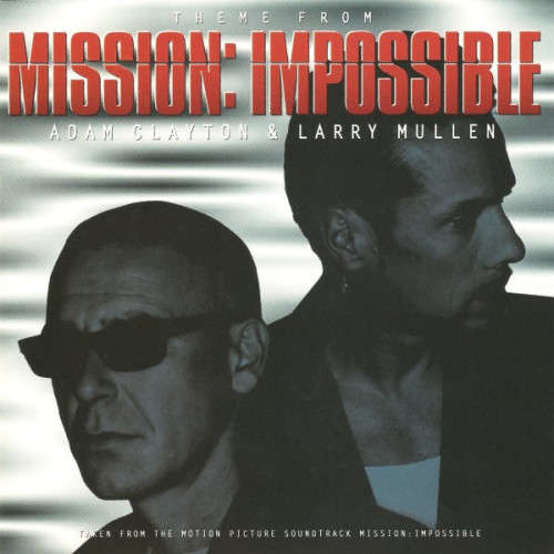 Adam Clayton & Larry Mullen - Theme From Mission: Impossible Maxi Single CD Import