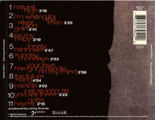 Vanessa Paradis - Vanessa Paradis CD Import