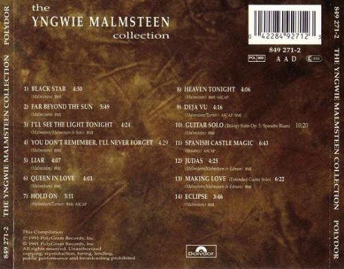 Yngwie Malmsteen - Collection CD Import