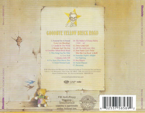 Elton John - Goodbye Yellow Brick Road CD Import (Bonus Tracks)