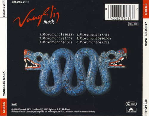 Vangelis - Mask CD Import