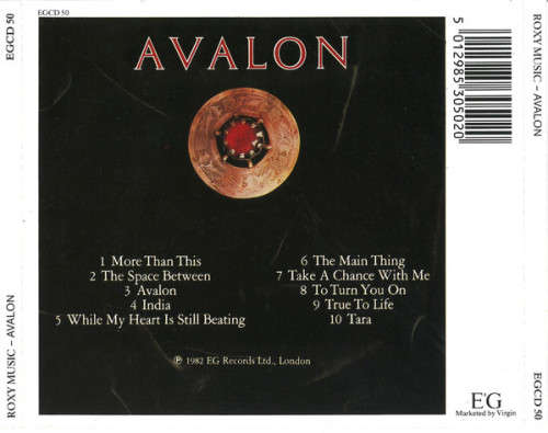 Roxy Music - Avalon CD Import