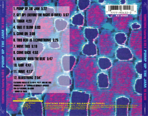 Technotronic and Ya Kid K - Pump Up the Jam CD Import