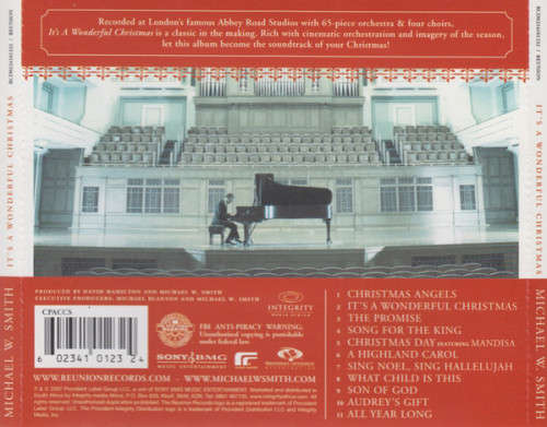 Michael W. Smith - Its a Wonderful Christmas CD Import