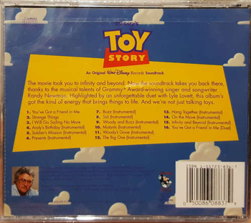 Randy Newman - Toy Story Soundtrack CD Import