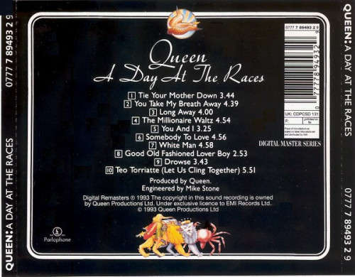 Queen - A Day At the Races CD Import