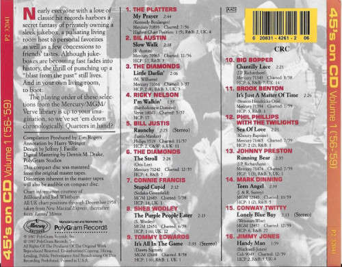 Various - 45`s On CD Volume 1 + 2 (`56-`59) (`60-`66) CD Set Import