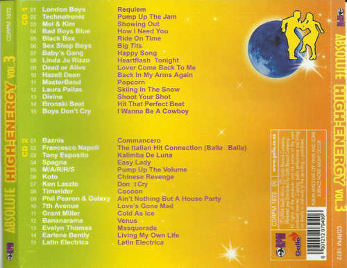 Various - Absolute High-Energy Vol. 3 Double CD