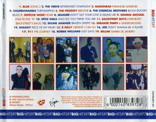 Various - Big Hits 97 CD