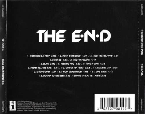 Black Eyed Peas - The E.N.D CD Import