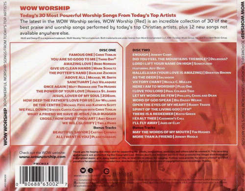 Various Wow Worship - Double CD Import