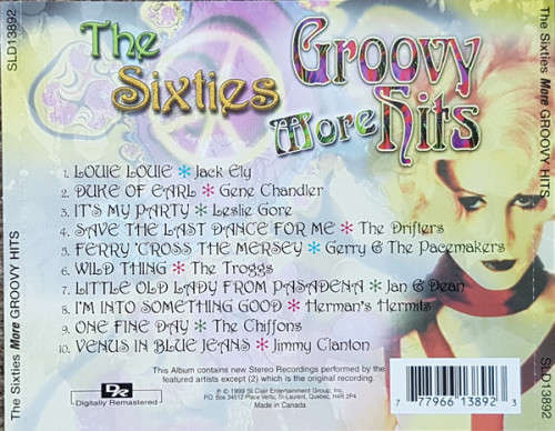 Various - Sixties Groovy Hits Double CD Import
