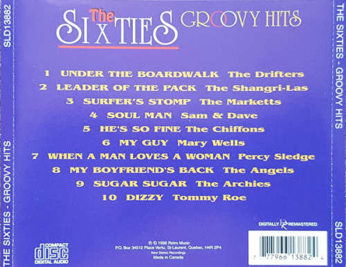 Various - Sixties Groovy Hits Double CD Import