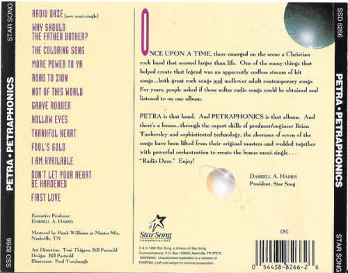 Petra - Petraphonics CD Import