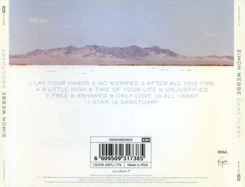 Simon Webbe - Sanctuary CD