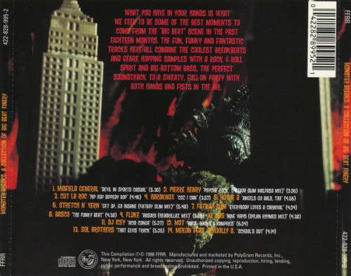 MOT - Monster Breaks: Collection of Big Beat Finery CD Import
