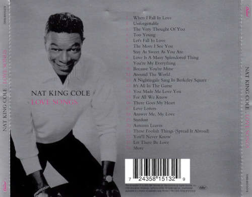 Nat King Cole - Love Songs CD Import