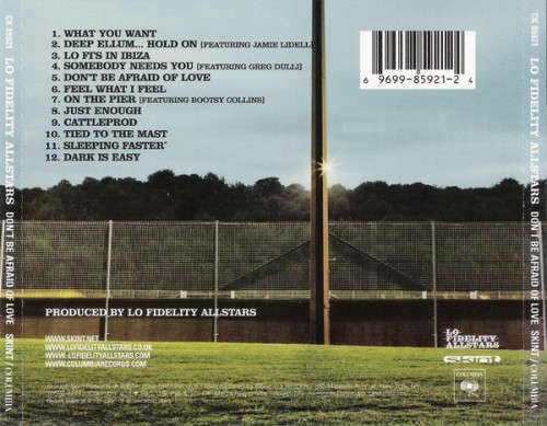 Lo-Fidelity Allstars - Don`t Be Afraid Of Love CD Import