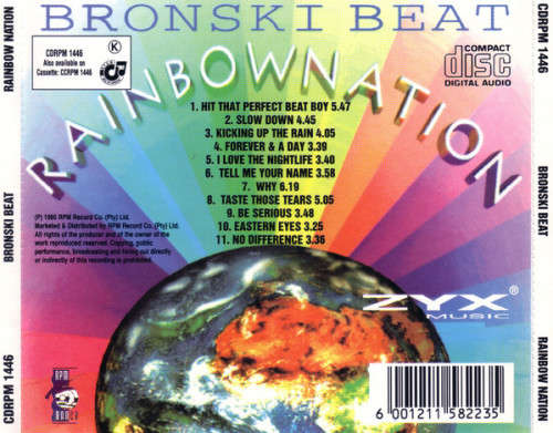 Bronski Beat - Rainbow Nation CD