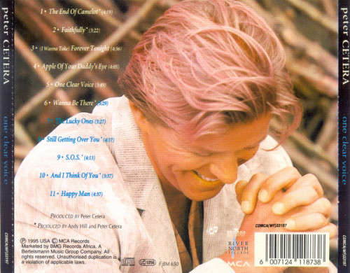 Peter Cetera - One Clear Voice CD