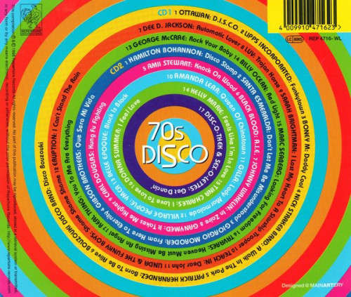 Various - Very, Very, Very Best of 70s Disco Double CD Import