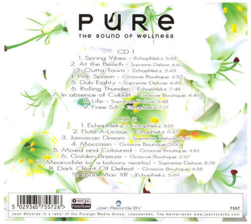 Various - Pure: Sound of Wellness Double CD Import
