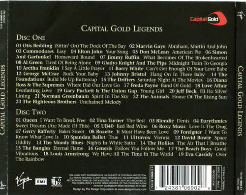 Various - Capital Gold Legends Double CD Import