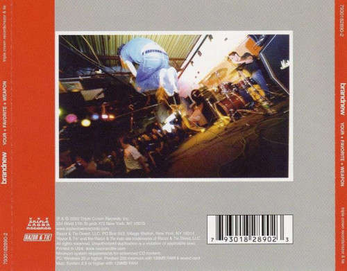 Brand New - Your + Favorite + Weapon CD Import