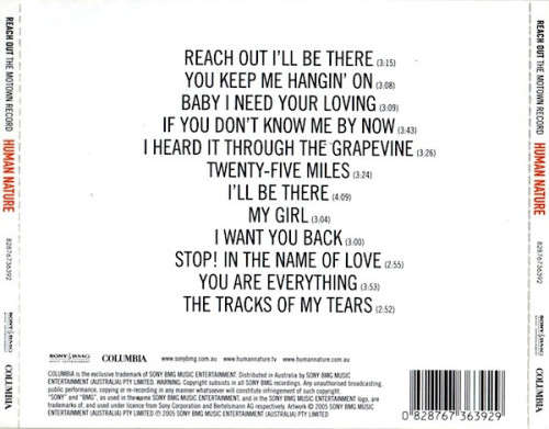 Human Nature - Reach Out (Motown Record) CD Import