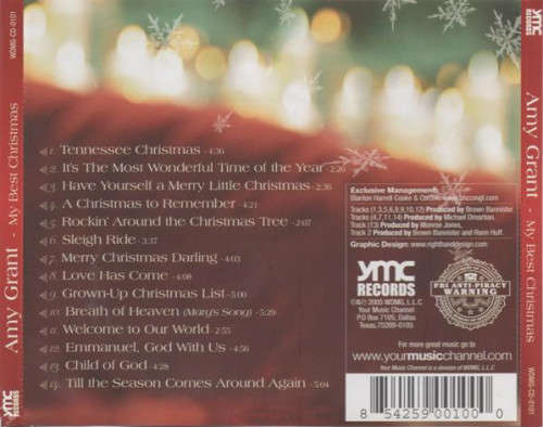 Amy Grant - My Best Christmas CD Import