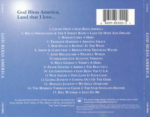 Various - God Bless America  CD Import