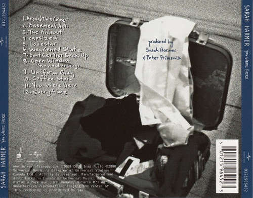 Sarah Harmer - You Were Here CD Import