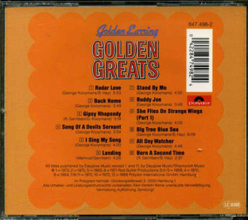 Golden Earring - Golden Greats CD Import