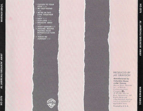 Al Jarreau - Breakin' Away CD Import