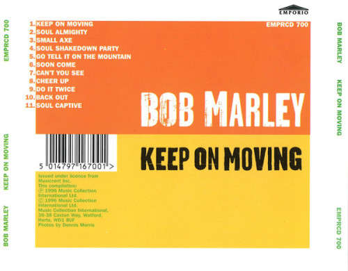 Bob Marley - Keep On Moving CD Import